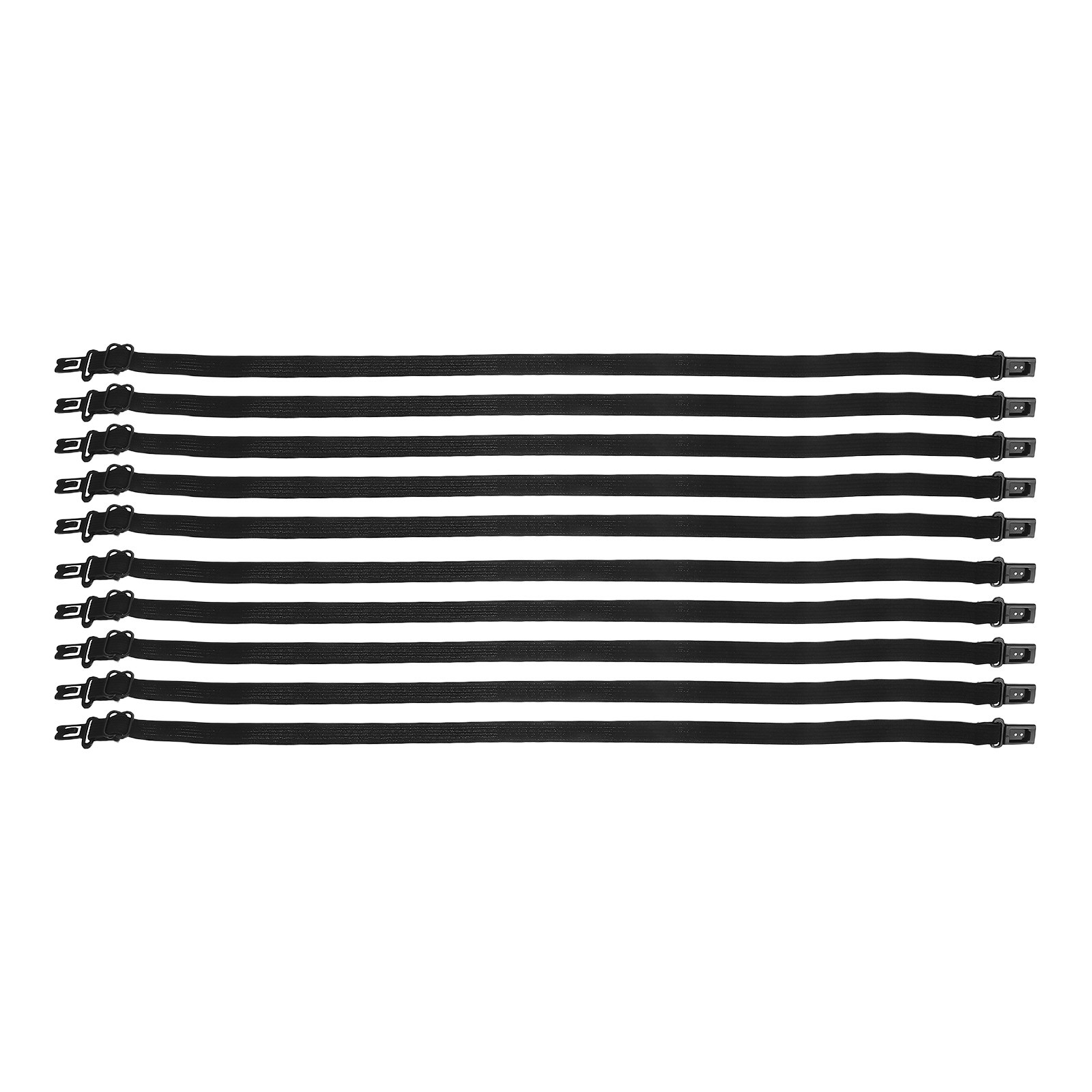 Men'S Formal Wear Bow Ties - 10個入り 調節可能な伸縮性のある蝶ネクタイストラップ ネクタイ延長バンド メンズ用 快適フィット フォーマルイベント