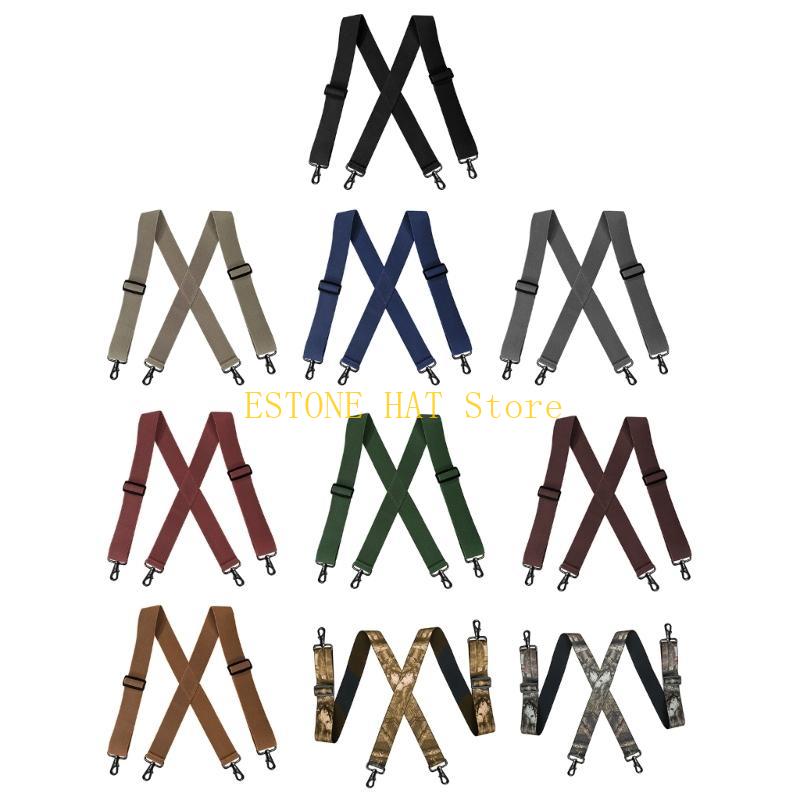 Suspender Clip Formal - 49MF クラシックサスペンダー メンズ レディース 安全で強力な 4