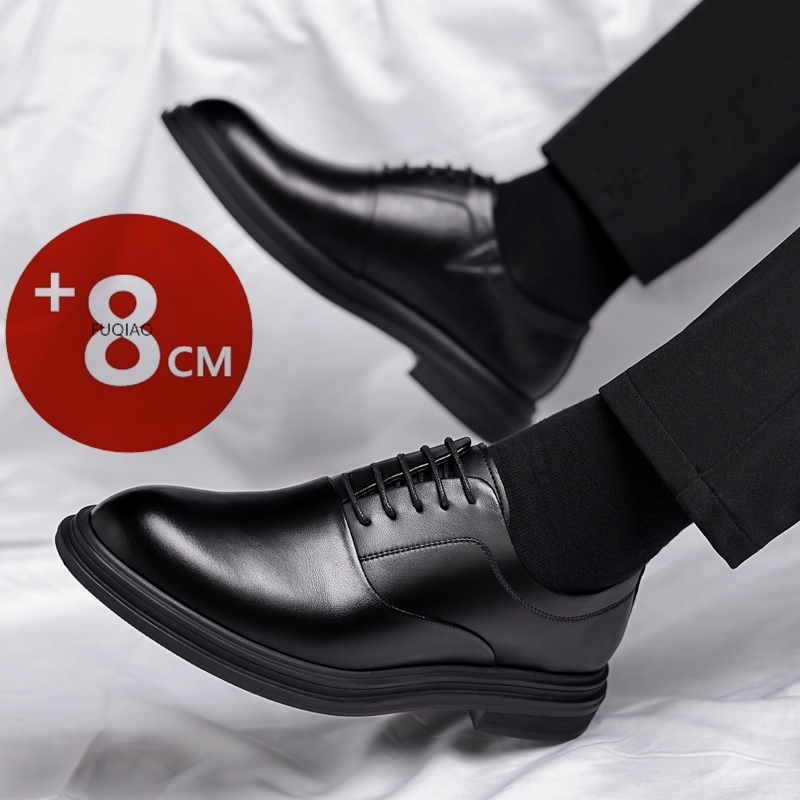 男性用 6CM 8CM 身長アップ フォーマル ビジネス レ - Men'S Formal Wear Slippers のレビューと価格