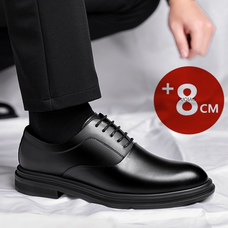 男性用 6CM 8CM 身長アップ フォーマル ビジネス レ - Men'S Formal Wear Slippers のレビューと価格
