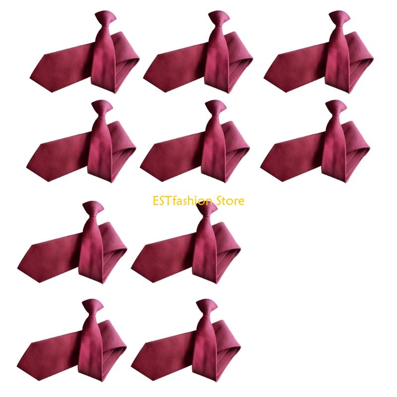 Y5GC NoTie ネクタイ 10x クリップオンネクタイ - Men'S Formal Wear Bow Ties のレビューと価格