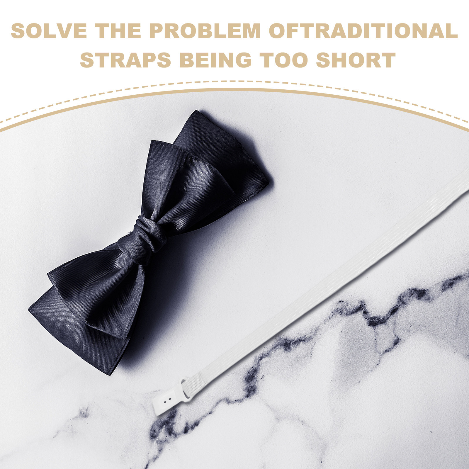 10個入り 調節可能な蝶ネクタイ延長ストラップ 伸縮性ネクタ - Men'S Formal Wear Bow Ties のレビューと価格
