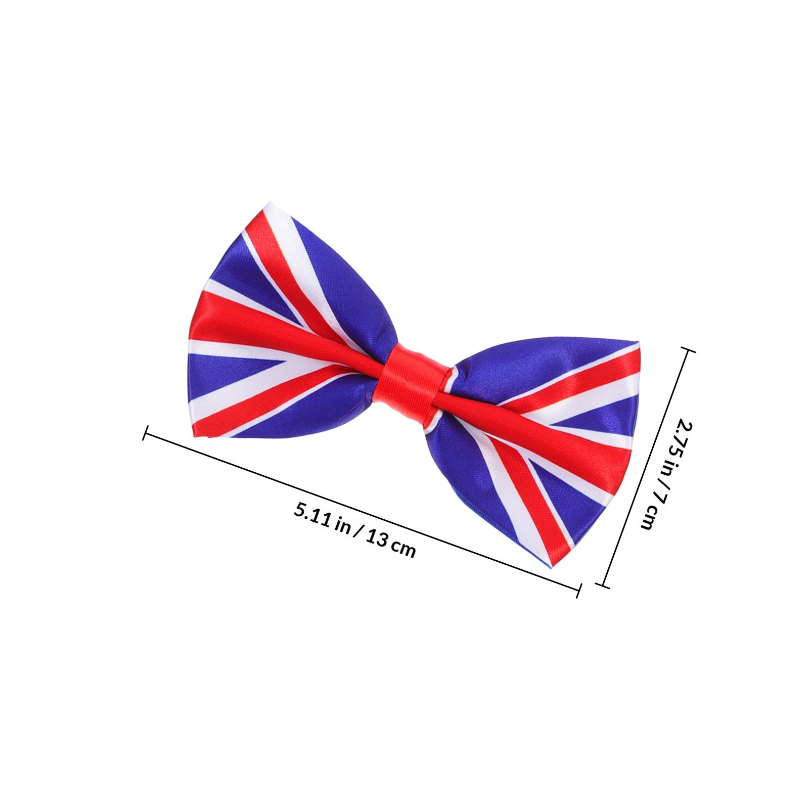 英国国旗柄蝶ネクタイ メンズ用 愛国的 ノベルティ クラシッ - Men'S Formal Wear Bow Ties のレビューと価格