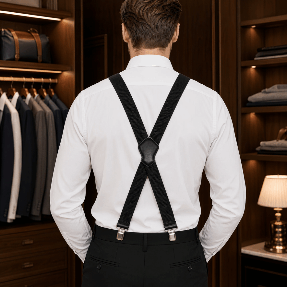伸縮性のある頑丈なサスペンダー、調節可能なコーンパターンバッ - Suspender Clip Formal のレビューと価格