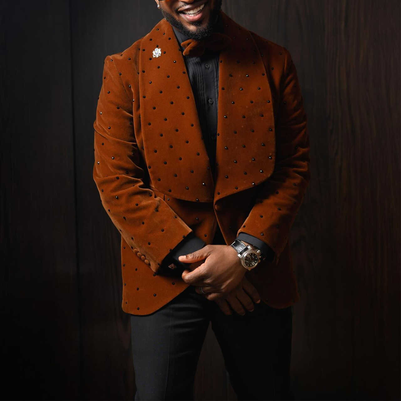 豪華なフォーマルメンズベルベットパンツスーツ、ショールカラー - Men'S Formal Dinner Wear のレビューと価格