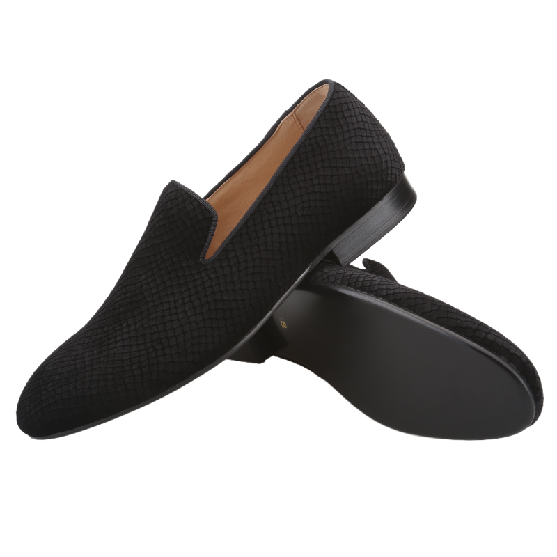 Piergitar マルチカラー魚鱗パターンエンボス加工ベル - Men'S Formal Wear Slippers のレビューと価格