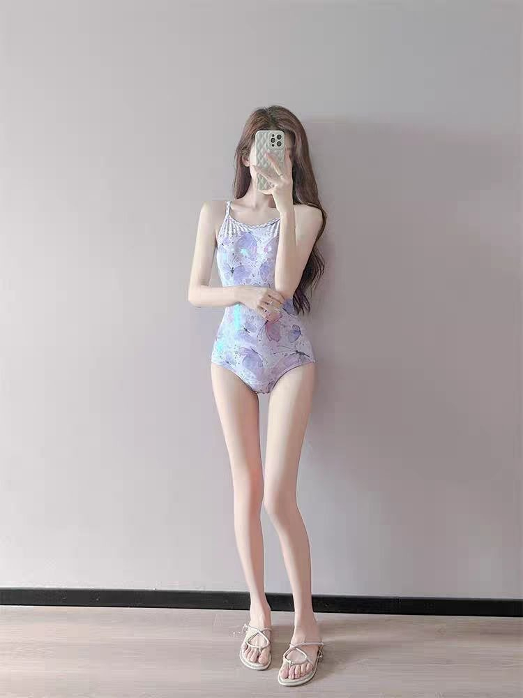 女性用 2026 新しいワンピースレーシング水着プリントスリ - Slim Fit Suit Set のレビューと価格