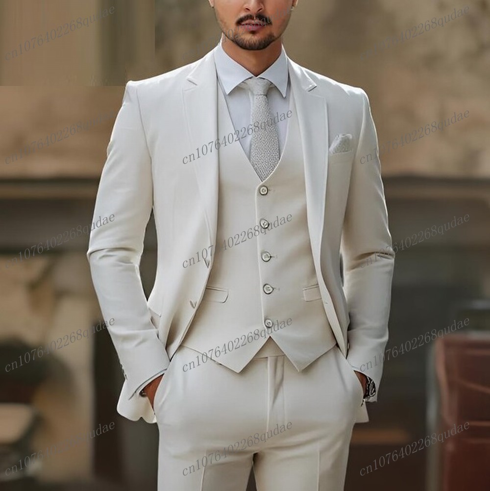ブラウンフォーマルな機会の男性スーツ結婚式パーティー新郎花婿 - Formal Wear Jersey For Men のレビューと価格