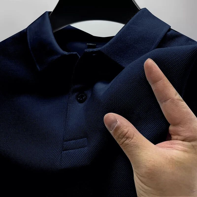 メンズ カジュアル ポロシャツ ブラック フレンチ ブルロッ - Men Formal Wear Design のレビューと価格
