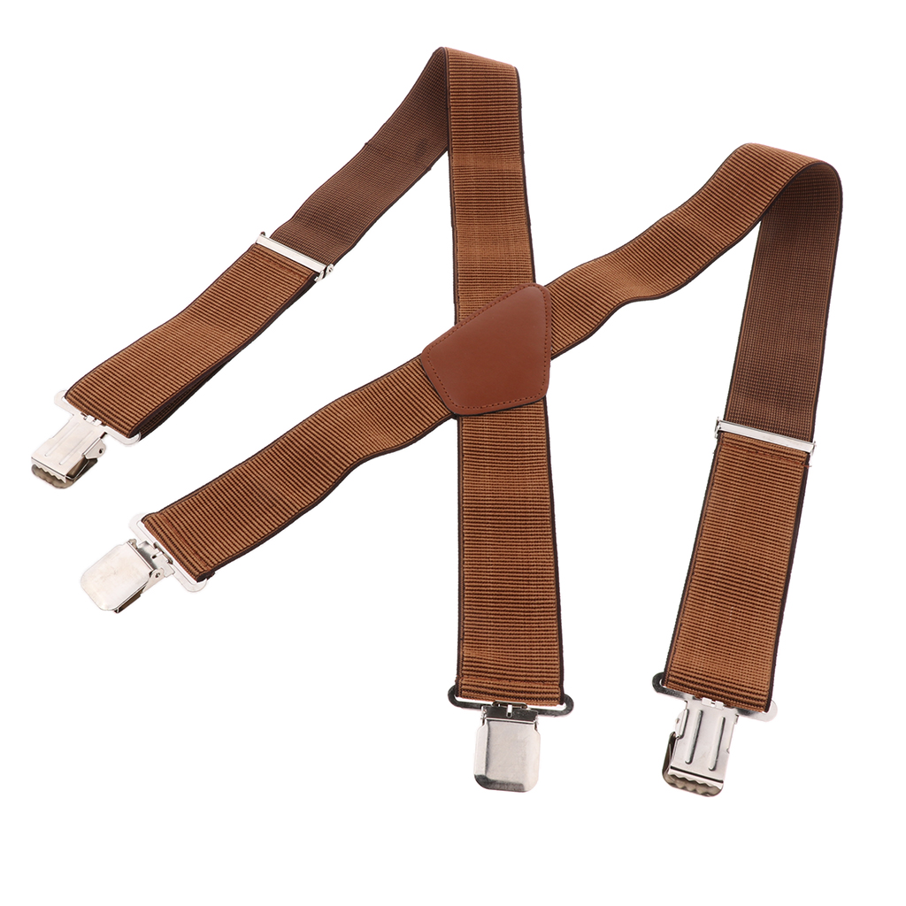 調節可能なYバックサスペンダー メンズ フォーマルパンツ用  - Suspender Clip Formal のレビューと価格