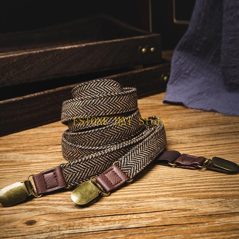 49MF 男性弾性サスペンダー 3 クリップ デザイン ジャ - Suspender Clip Formal のレビューと価格