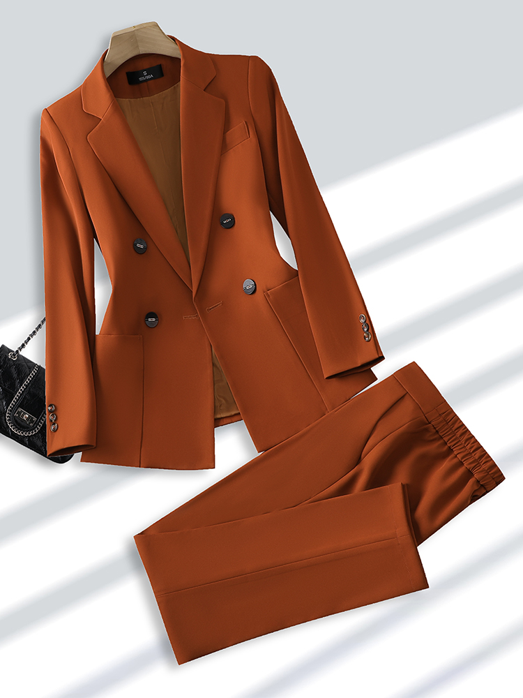 女性のためのブレザーとズボンのスーツ、オフィス、ビジネス、仕 - Khaki Formal Wear Men のレビューと価格