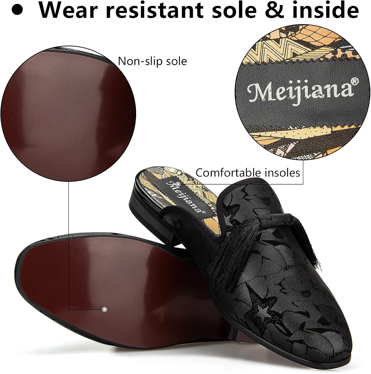 メンズ スリッパ スリッポン ローファー レザー フォーマル - Men'S Formal Wear Slippers のレビューと価格