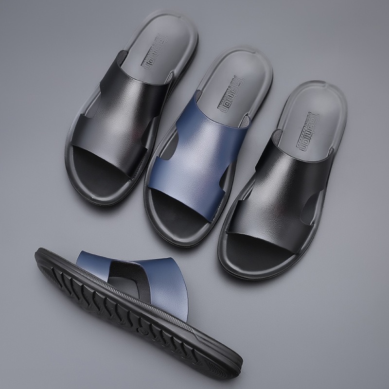 新入荷 アウトドア 夏用 レザーシューズ メンズ スリッパ  - Men'S Formal Wear Slippers のレビューと価格