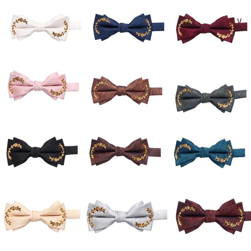 紳士用蝶ネクタイ 小麦耳 フォーマルな機会や男性のビジネスウ - Men'S Formal Wear Bow Ties のレビューと価格