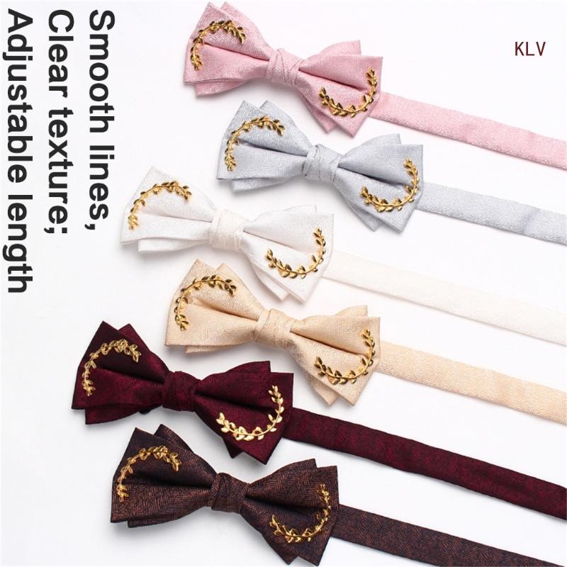 紳士用蝶ネクタイ 小麦耳 フォーマルな機会や男性のビジネスウ - Men'S Formal Wear Bow Ties のレビューと価格