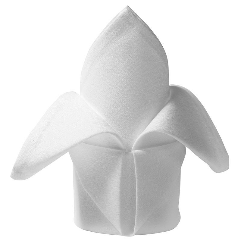ホワイトホテルレストランディナー布、プレミアムホテルナプキン - Monogrammed Handkerchief のレビューと価格