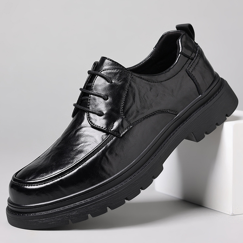 メンズレザーシューズ、カジュアルビジネスに最適、多用途で快適 - Men'S Formal Office Wear Shoes のレビューと価格