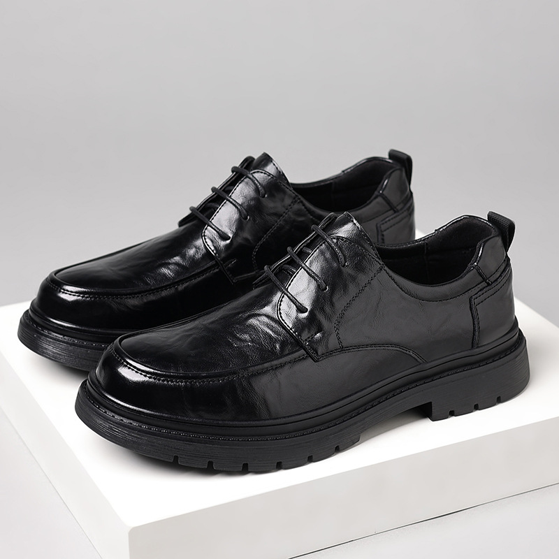 メンズレザーシューズ、カジュアルビジネスに最適、多用途で快適 - Men'S Formal Office Wear Shoes のレビューと価格