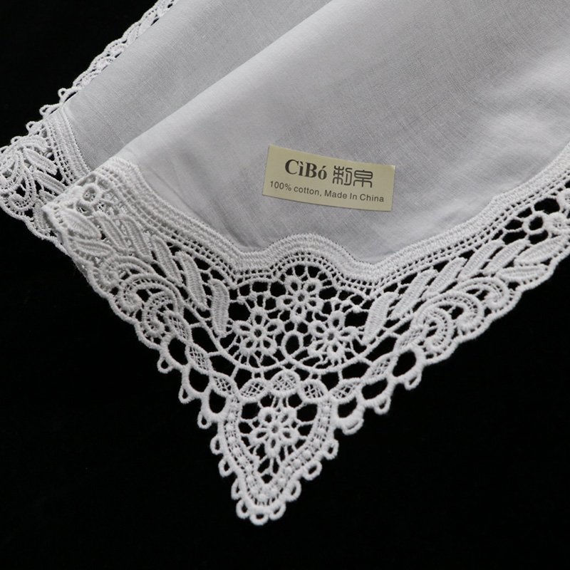 A009 ホワイト 100% コットン 10枚組 30x30 - Monogrammed Handkerchief のレビューと価格